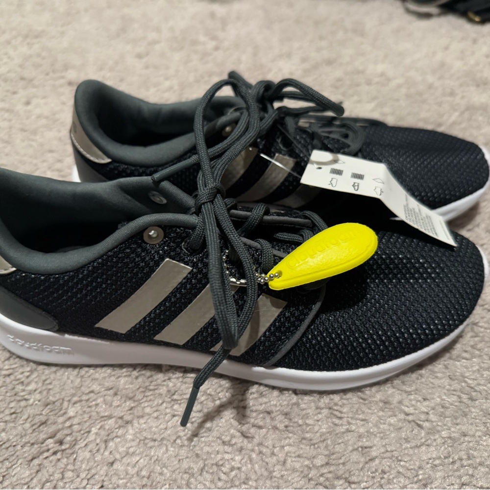 Adidas Black and White Sneakers